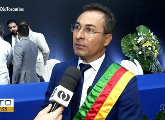 Prefeito reeleito de Araguaína, Wagner Rodrigues (UNIÃO) toma posse em cerimônia com ginásio lotado