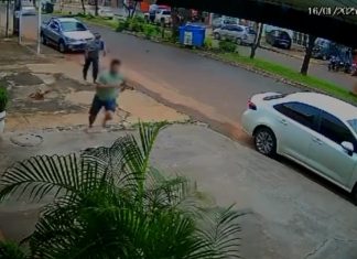 Discussão por poda de árvore termina com perseguição a pé e tiroteio em avenida de Palmas; VÍDEO