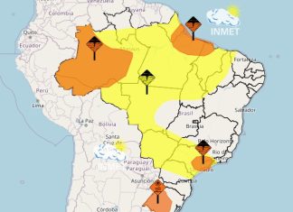Tocantins tem alerta amarelo de chuvas intensas para quase todas as regiões; veja previsão