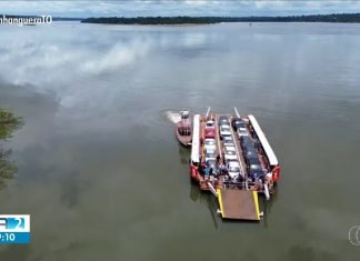 Travessia de veículos e pedestres por balsas começa dois meses após queda da ponte entre Tocantins e Maranhão