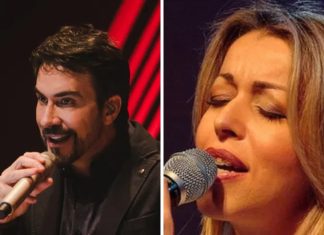 Padre Fábio de Melo e Adriana Arydes cantam na segunda noite de shows na Praça dos Girassóis