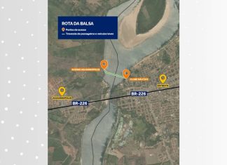 Balsa contratada pelo DNIT começa a operar dois meses após queda de ponte; veja como vai funcionar travessia no rio
