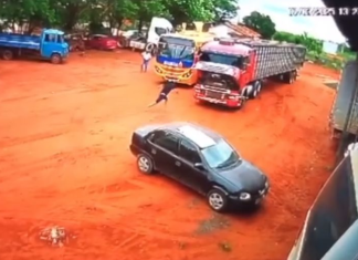 Homem é baleado em pátio de oficina após discussão no trânsito