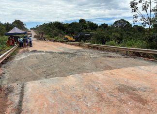 Trânsito em ponte é liberado após obras de reparos no aterro, vigas e cabeceira