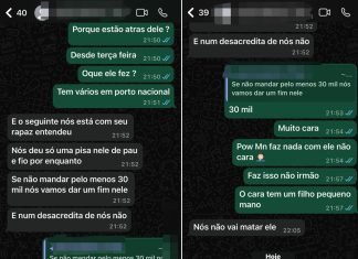 Suspeitos mandaram mensagens à família de vítima de sequestro para pedir R$ 30 mil e fazer ameaças: ‘Vamos dar um fim nele’