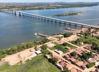 É #FATO: vídeo viral mostra ponte inacabada na travessia entre o Pará e o Tocantins