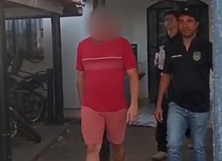 Suspeito de matar ex-companheira na frente dos filhos dela é preso após se apresentar em delegacia