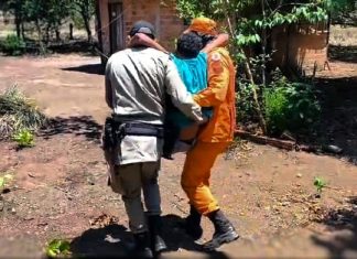 Homem é resgatado após ficar mais de 24 horas desaparecido em área de mata