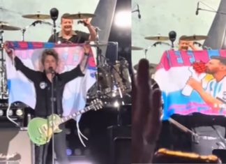Green Day abraça bandeira do Messi em show na Argentina antes do The Town