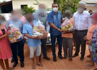 Instituto investigado forjou montagem de cestas básicas e lista de entrega, diz decisão que afastou governador do Tocantins