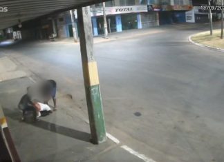 Suspeito de roubar e espancar ciclista em avenida é preso após ser reconhecido em imagens de câmeras de segurança