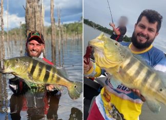 Parentes de pescadores atingidos por raio fizeram oração às margens de rio quando de corpos foram encontrados