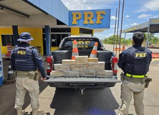 Adolescente de 17 anos é apreendida com mais de 20 kg de maconha em bagagem