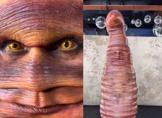 Heidi Klum vira Medusa em festa de Halloween e tem até língua de cobra; veja vídeo da fantasia