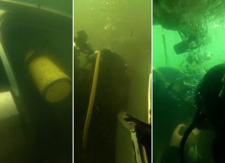 Vídeo mostra carro sendo retirado do lago de Palmas após descer píer e deixar motorista morto