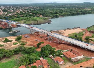 Ponte entre o Tocantins e o Maranhão está na reta final e tem previsão de entrega para o fim de dezembro