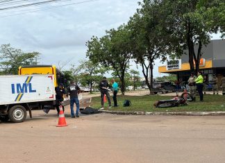 Motociclista morre atropelado por ônibus do transporte público de Palmas
