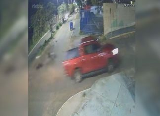 Vídeo mostra momento em que grávida é atingida por caminhonete no interior do Tocantins