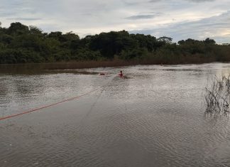 Corpo em estado de decomposição é encontrado em rio do sul do Tocantins