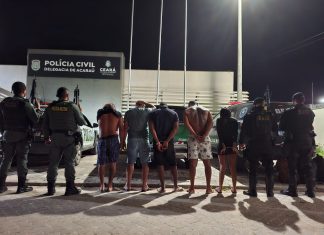 Baiano e piauiense são presos em pousada do CE suspeitos de roubos a joalherias no Nordeste