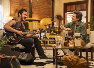 Daniel embaralha ficção e realidade ao receber João Raul, cantor de ‘Coração acelerado’, no programa ‘Viver sertanejo’