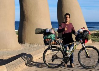 Com R$ 50 no bolso, tocantinense pedala mais de 4 mil km de bicicleta até a Argentina