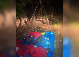 Suspeito armado com facão morre após ser baleado em ação da PM e cair em reservatório de água