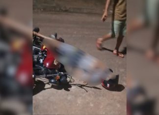 Homem é morto a tiros e encontrado caído ao lado de motocicleta em avenida no interior do TO