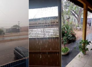 Tocantinenses são surpreendidos com chuva durante estiagem; veja previsão