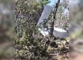 Aeronave de pequeno porte cai na zona rural de Palmas